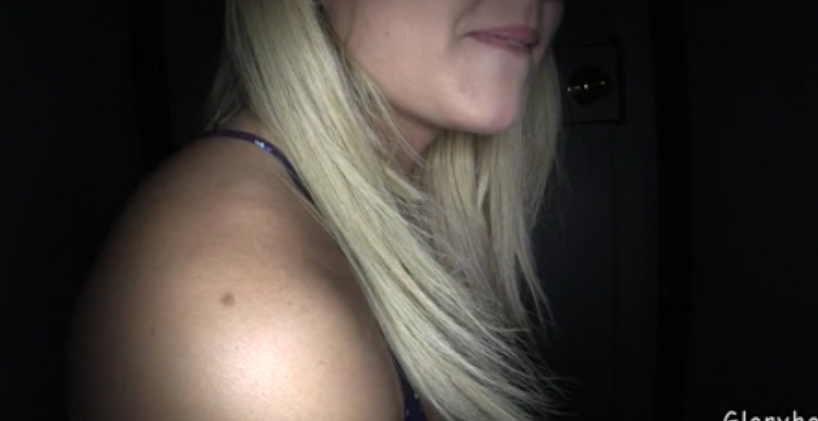 valerie b 1st gloryhole visit video